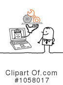 Laptop Clipart #1058017 by NL shop