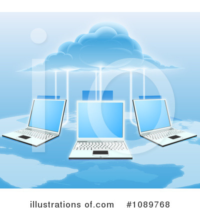 Laptop Clipart #1089768 by AtStockIllustration