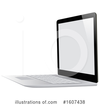 Royalty-Free (RF) Laptop Clipart Illustration by dero - Stock Sample #1607438