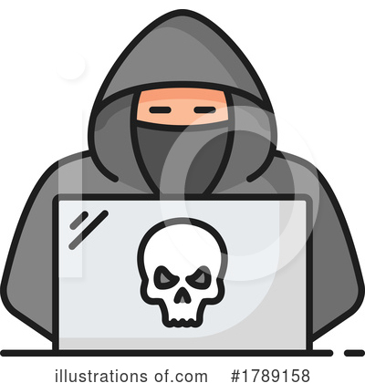 Hacker Clipart #1789158 by Vector Tradition SM