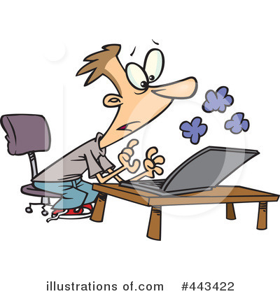 Laptop Clipart #443422 by toonaday