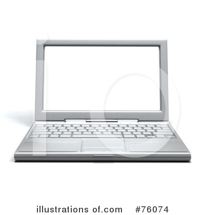 Royalty-Free (RF) Laptop Clipart Illustration by Tonis Pan - Stock Sample #76074