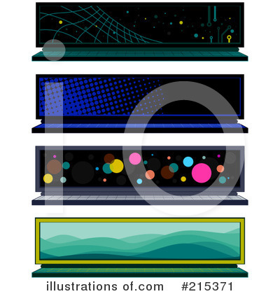 Website Banners Clipart #215371 by BNP Design Studio