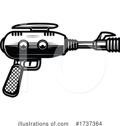 Laser Gun Clipart #1737364 by Vector Tradition SM