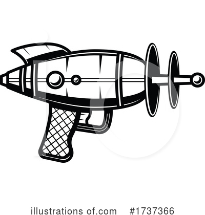 Royalty-Free (RF) Laser Gun Clipart Illustration by Vector Tradition SM - Stock Sample #1737366