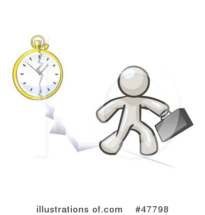 Clock Clipart #47798 by Leo Blanchette