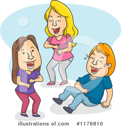Royalty-Free (RF) Laughing Clipart Illustration by BNP Design Studio - Stock Sample #1176810
