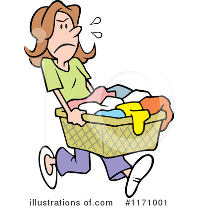 Royalty-Free (RF) Laundry Clipart Illustration by Johnny Sajem - Stock Sample #1171001