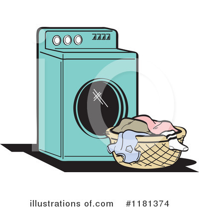 Laundry Clipart #1181374 by Andy Nortnik