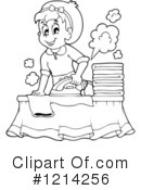 Laundry Clipart #1214256 by visekart