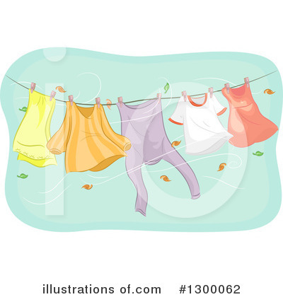 Royalty-Free (RF) Laundry Clipart Illustration by BNP Design Studio - Stock Sample #1300062