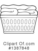 Laundry Clipart #1387848 by visekart