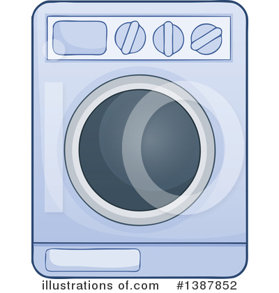 Royalty-Free (RF) Laundry Clipart Illustration by visekart - Stock Sample #1387852