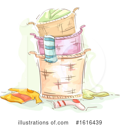 Royalty-Free (RF) Laundry Clipart Illustration by BNP Design Studio - Stock Sample #1616439