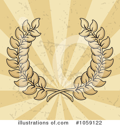 Royalty-Free (RF) Laurel Clipart Illustration by Any Vector - Stock Sample #1059122