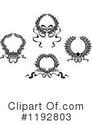 Laurel Wreath Clipart #1192803 by Vector Tradition SM
