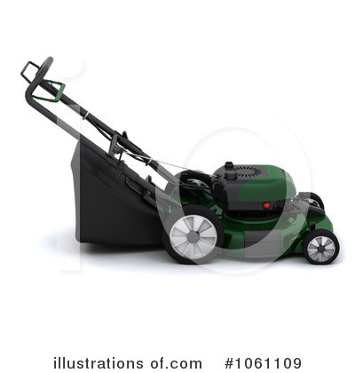 Lawn Mower Clipart #1061109 by KJ Pargeter
