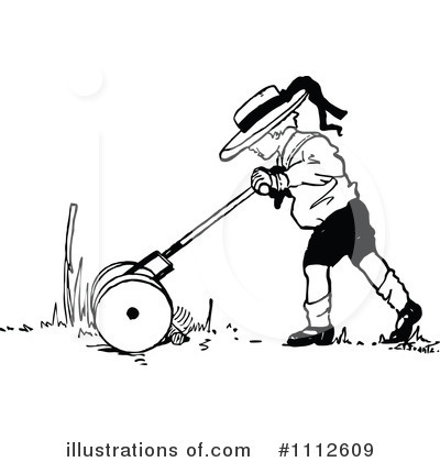 Mowing Clipart #1112609 by Prawny Vintage