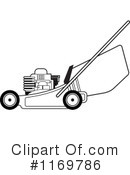 Lawn Mower Clipart #1169786 by Lal Perera