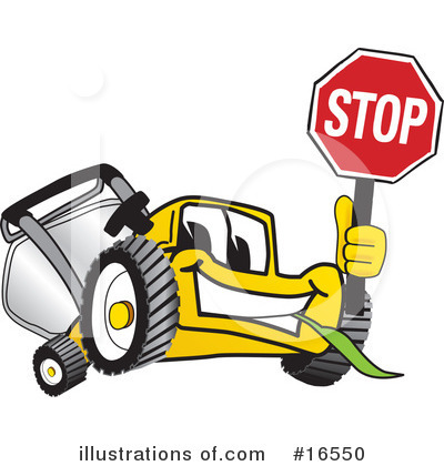 Stop Sign Clipart #16550 by Mascot Junction