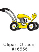 Lawn Mower Clipart #16556 by Mascot Junction