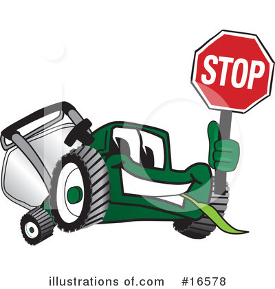Stop Sign Clipart #16578 by Mascot Junction