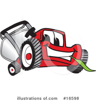 Mowing Clipart #16598 by Mascot Junction