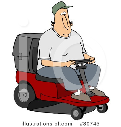 Mowing Clipart #30745 by djart