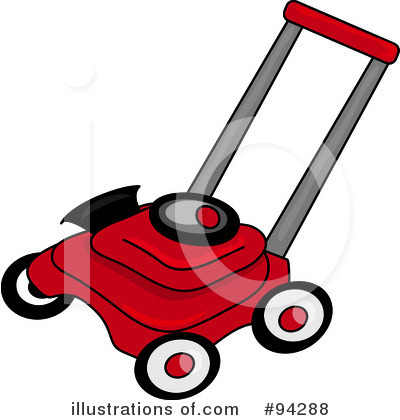 Lawn Mowing Clipart #94288 by Pams Clipart