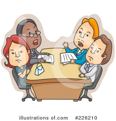 Royalty-Free (RF) Lawyer Clipart Illustration by BNP Design Studio - Stock Sample #226210