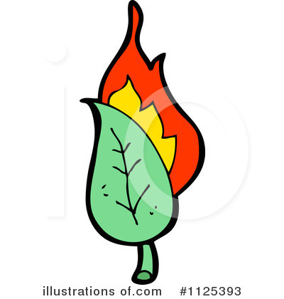 Royalty-Free (RF) Leaf Clipart Illustration by lineartestpilot - Stock Sample #1125393