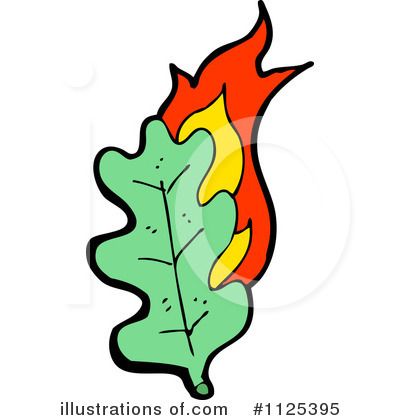 Royalty-Free (RF) Leaf Clipart Illustration by lineartestpilot - Stock Sample #1125395