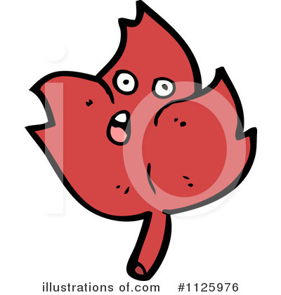 Royalty-Free (RF) Leaf Clipart Illustration by lineartestpilot - Stock Sample #1125976
