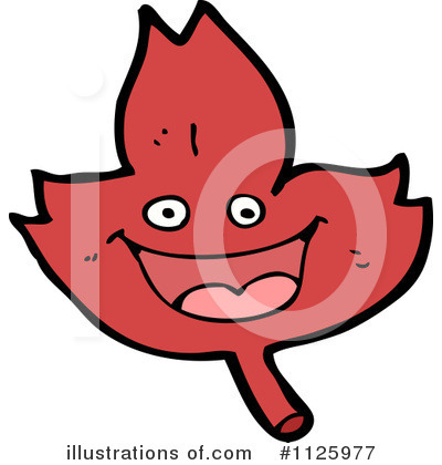 Royalty-Free (RF) Leaf Clipart Illustration by lineartestpilot - Stock Sample #1125977