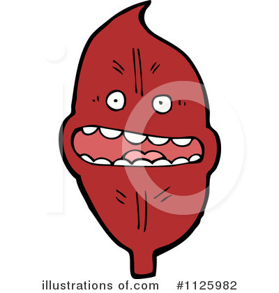 Royalty-Free (RF) Leaf Clipart Illustration by lineartestpilot - Stock Sample #1125982