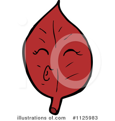 Royalty-Free (RF) Leaf Clipart Illustration by lineartestpilot - Stock Sample #1125983