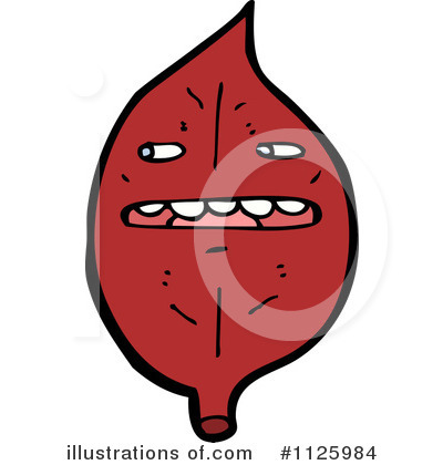 Royalty-Free (RF) Leaf Clipart Illustration by lineartestpilot - Stock Sample #1125984