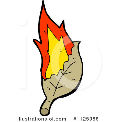 Royalty-Free (RF) Leaf Clipart Illustration by lineartestpilot - Stock Sample #1125986