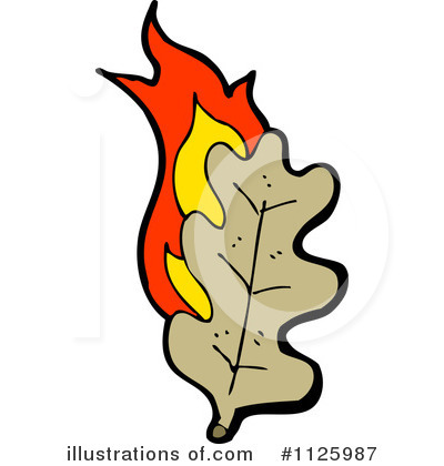 Royalty-Free (RF) Leaf Clipart Illustration by lineartestpilot - Stock Sample #1125987