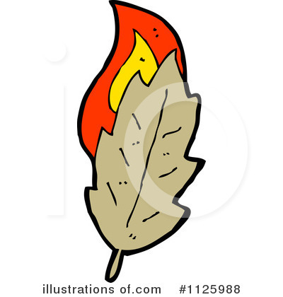 Royalty-Free (RF) Leaf Clipart Illustration by lineartestpilot - Stock Sample #1125988