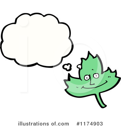 Royalty-Free (RF) Leaf Clipart Illustration by lineartestpilot - Stock Sample #1174903