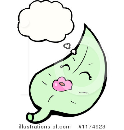 Royalty-Free (RF) Leaf Clipart Illustration by lineartestpilot - Stock Sample #1174923