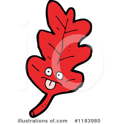 Royalty-Free (RF) Leaf Clipart Illustration by lineartestpilot - Stock Sample #1183980