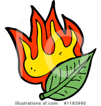 Royalty-Free (RF) Leaf Clipart Illustration by lineartestpilot - Stock Sample #1183990