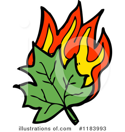 Royalty-Free (RF) Leaf Clipart Illustration by lineartestpilot - Stock Sample #1183993