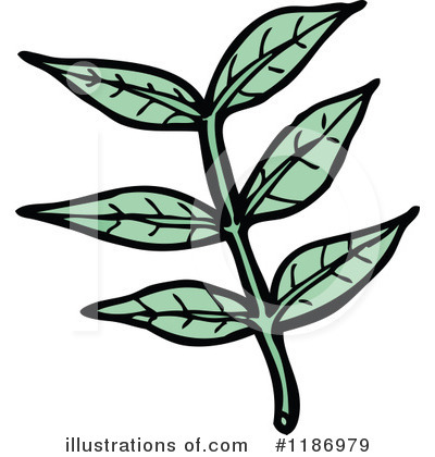 Royalty-Free (RF) Leaf Clipart Illustration by lineartestpilot - Stock Sample #1186979