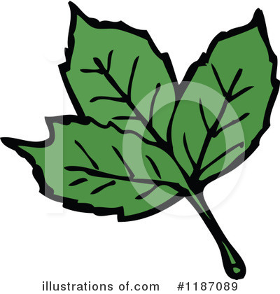 Royalty-Free (RF) Leaf Clipart Illustration by lineartestpilot - Stock Sample #1187089