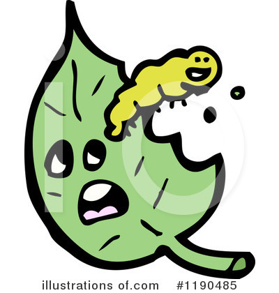 Royalty-Free (RF) Leaf Clipart Illustration by lineartestpilot - Stock Sample #1190485
