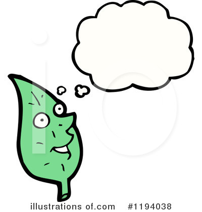 Royalty-Free (RF) Leaf Clipart Illustration by lineartestpilot - Stock Sample #1194038