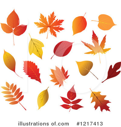 Royalty-Free (RF) Leaf Clipart Illustration by Vector Tradition SM - Stock Sample #1217413